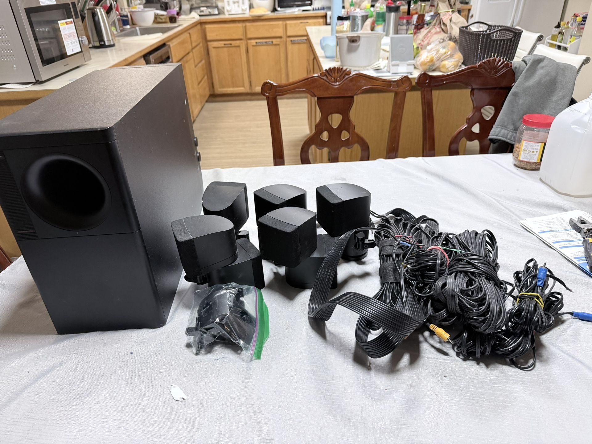 Bose Acoustimass 6 Series II Surround Sound Speakers + Subwoofer 