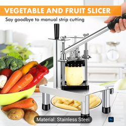 SALE. VEGETABLE AND FRUIT SLICER, STAINLESS STEEL,  RESTAURANT GRADE. 