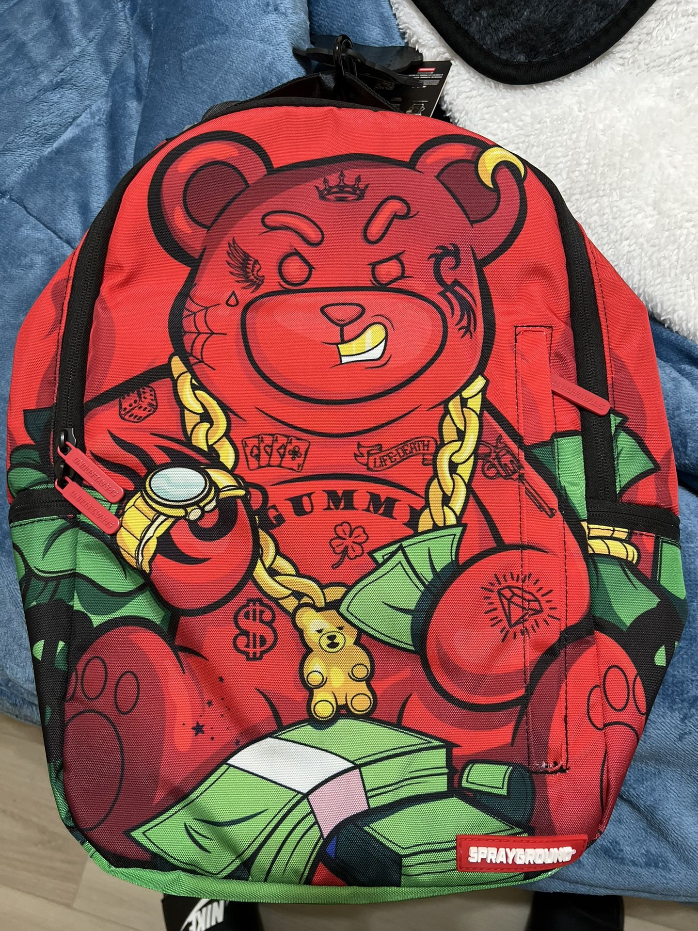 Sprayground diablo Bear Backpack (NBA Youngboy)