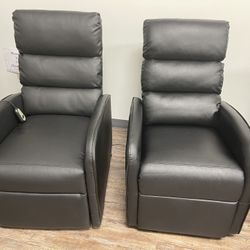Power Lift Recliner Chair Sofa PU Leather Home Recliner for