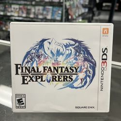 Final Fantasy Explorers Nintendo 3DS