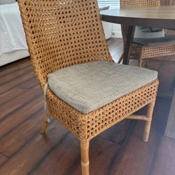 4 Crate And Barrel Dining Chairs