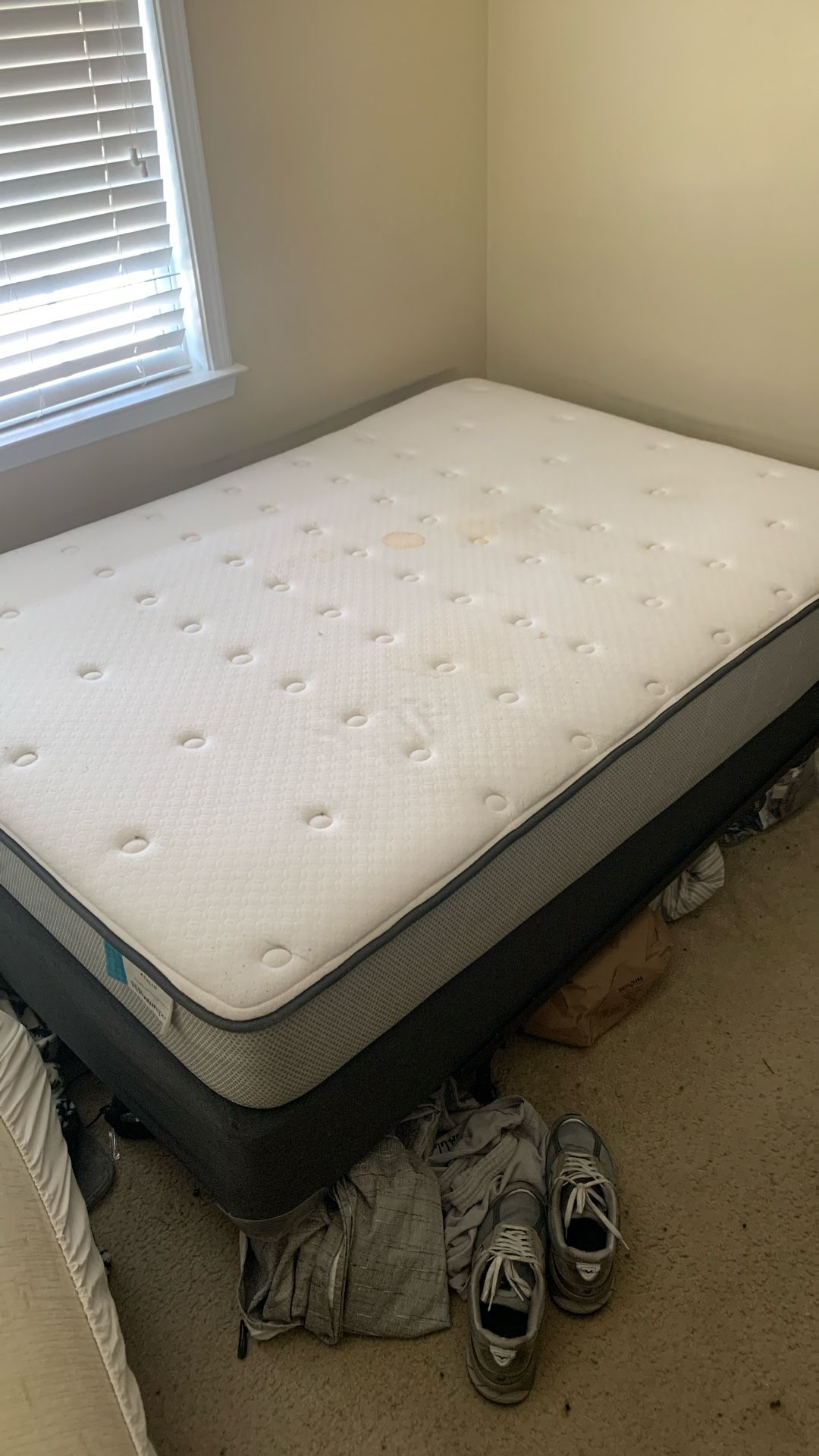 Full Sized mattress and Bed Frame