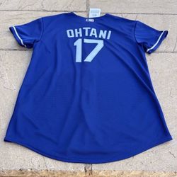 New Nike LA Dodgers Shohei Ohtani baseball mlb jersey blue (Big Kids XL)