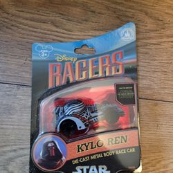 Disney Racers Kylo Ren Die-cast Metal Body Race Car