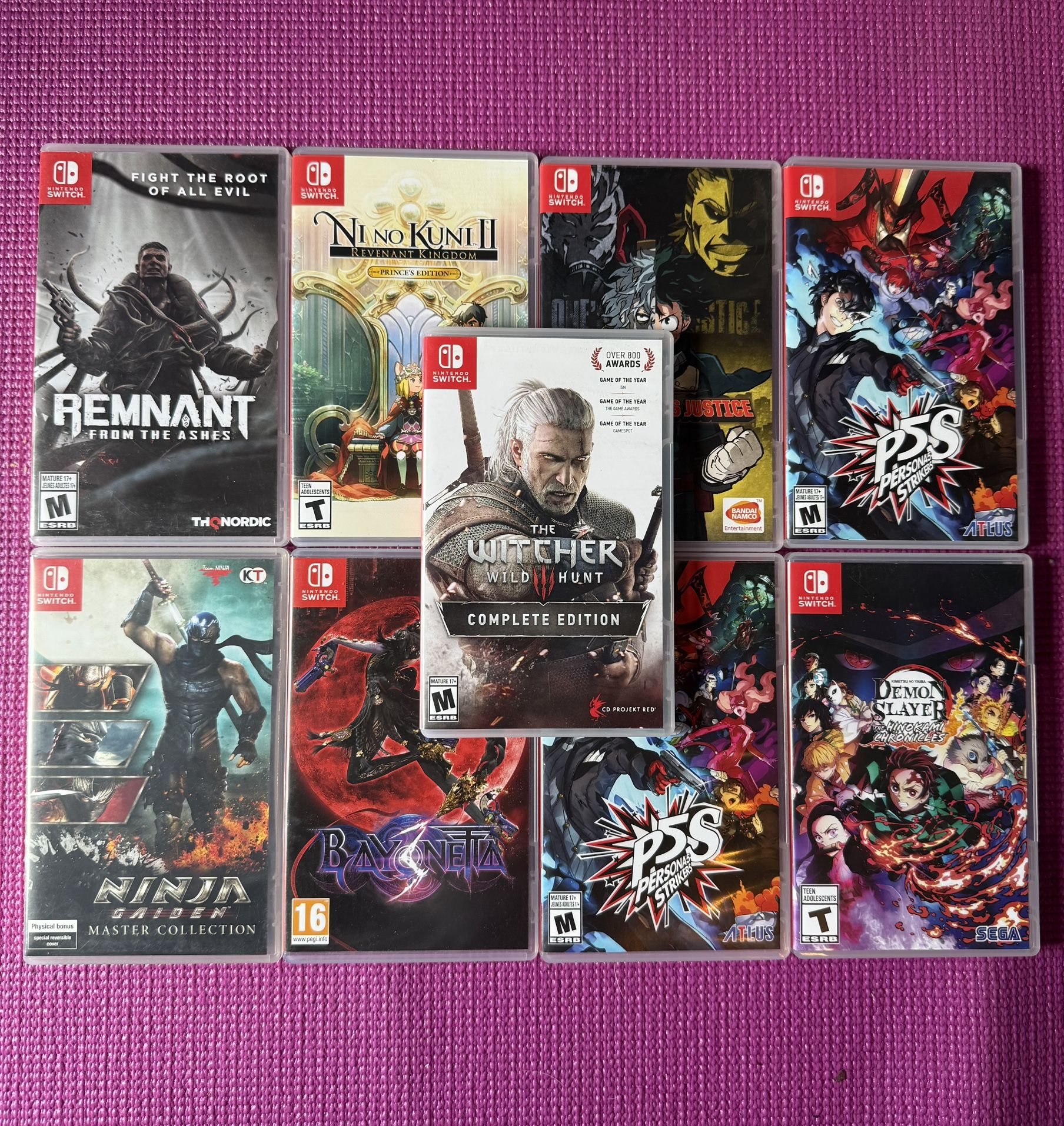 Nintendo Switch games And Accesories