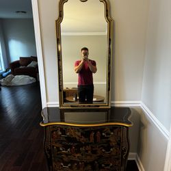 Drexel Heritage Furnishings Mirror And Dresser 