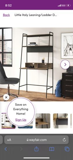 Ladder Desk /Little Italy Leaning
