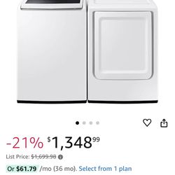 Samsung Washer And Dryer