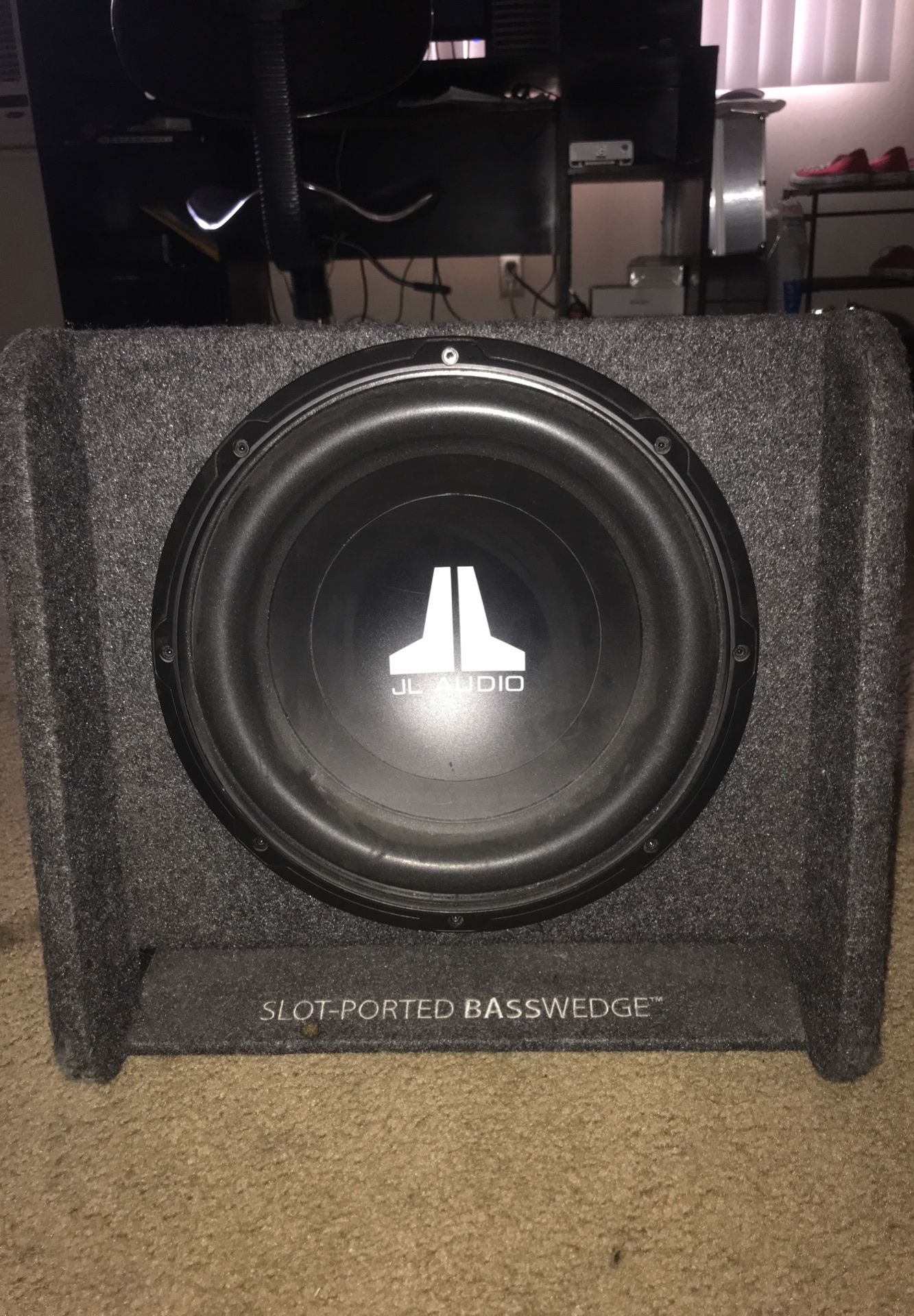 JL audio - CP112 W0v3 Series BassWedge Enclosed Subwoofer System bass subwoofer sub speaker Audio