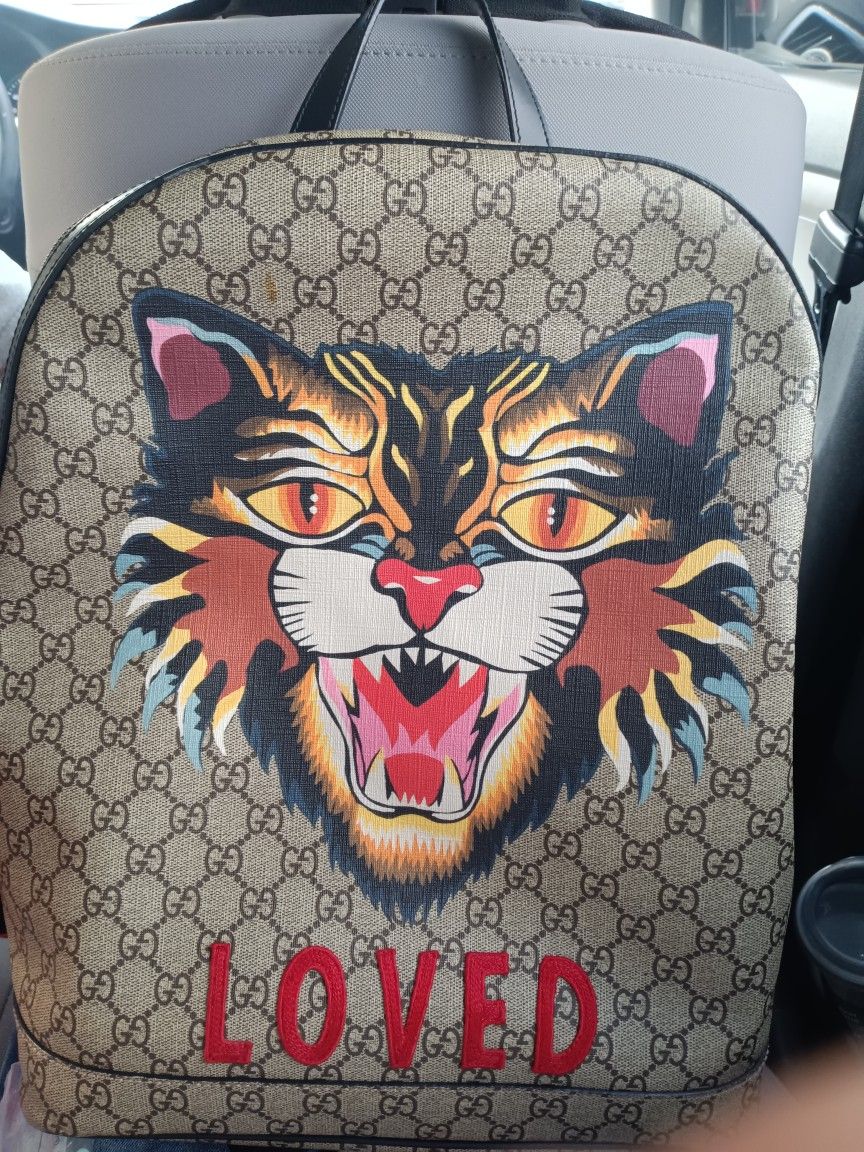 Gucci GG Supreme Tiger Loved BackPack