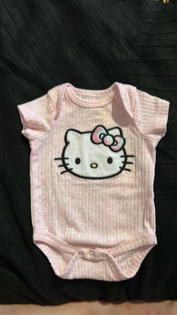 Hello Kitty Baby Onesie Ribbed