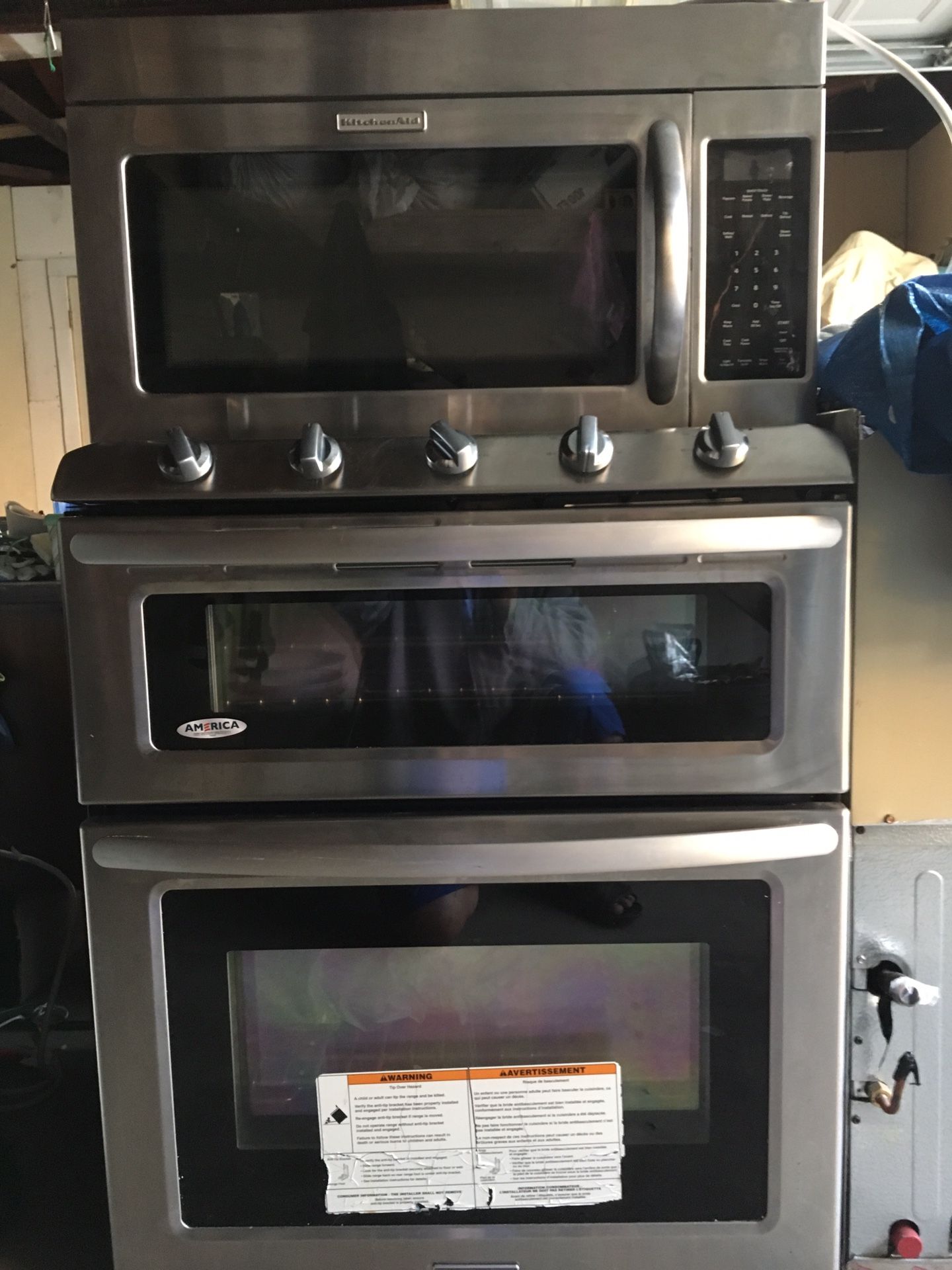 Stove America, Microwave kitchen aid
