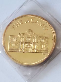 Franklin Mint "Great American Landmarks" Alamo proof medal