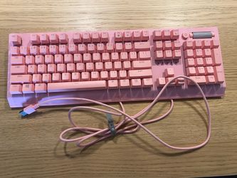 Razer Blackwidow V3 Quartz Pink Keyboard