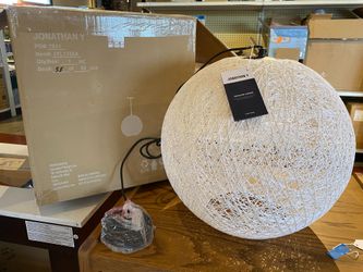 JONATHAN Y Lacey Bohemian Minimal 1-Bulb Globe Fixture