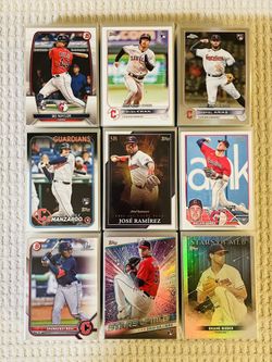 Cleveland Guardians 520 Card Baseball Lot!