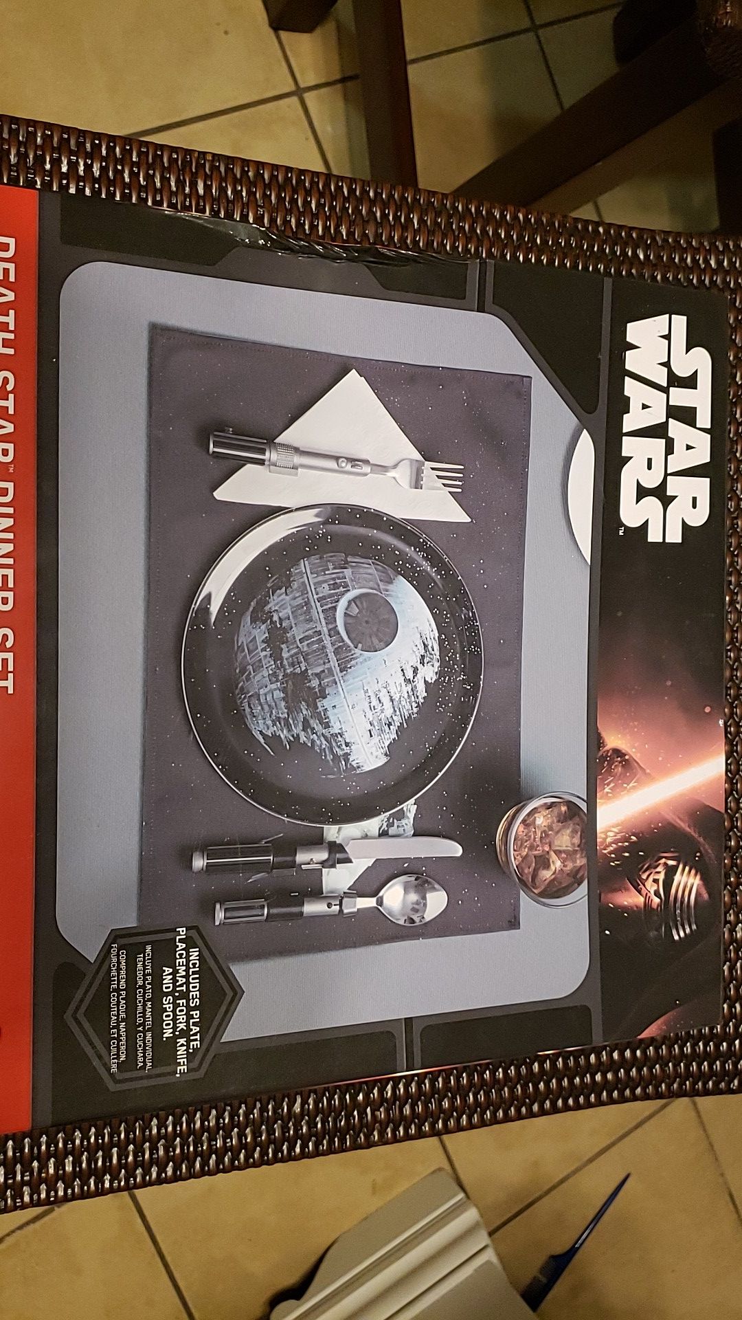 Star wars plate set