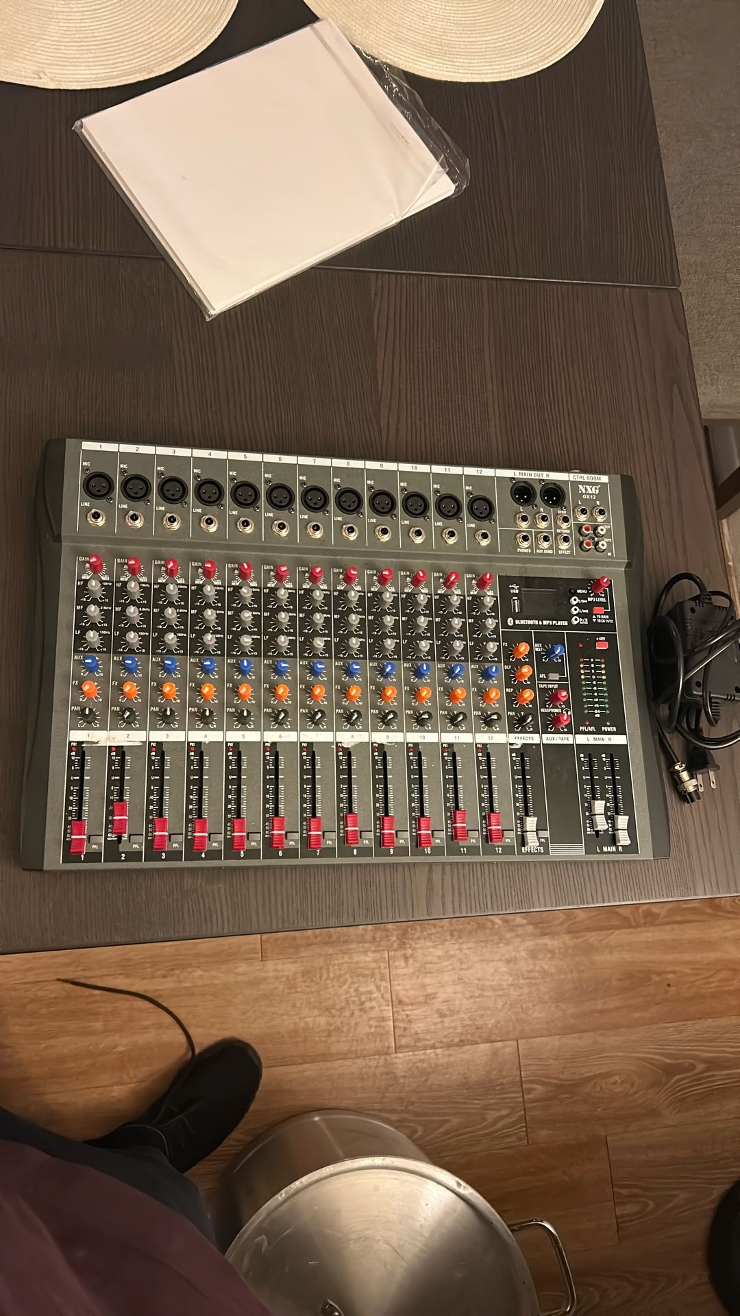 12 Channels Audio Mixer