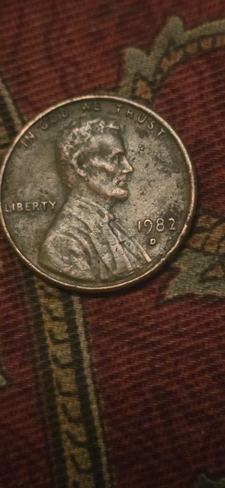 Penny Error Date 1982