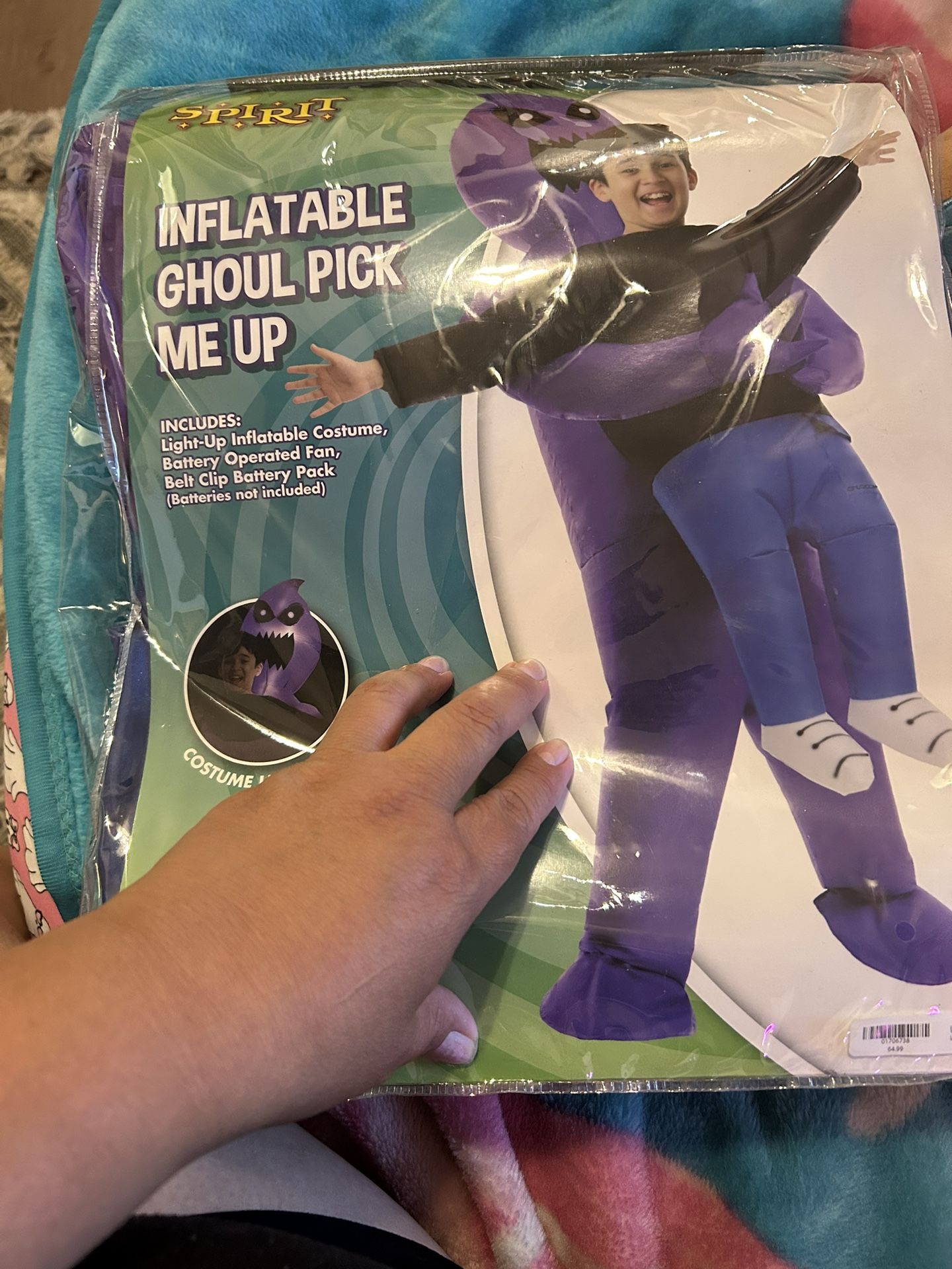Inflatable Ghoul Pick Me Up Costume