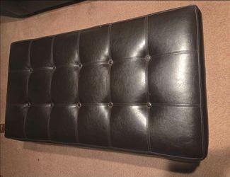 Great condition Chocolate Brown ottoman