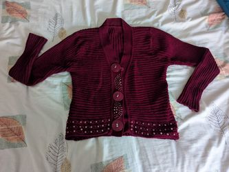 Women's sweater cardigan