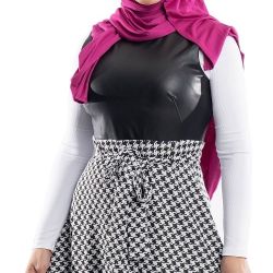 Fuschia Premium Jersey Hijab 