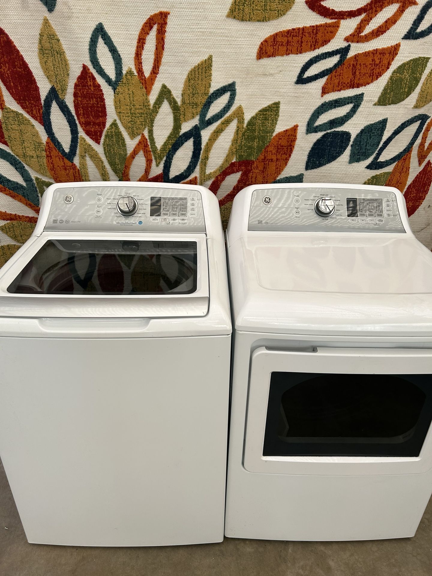 GE Washer And Dryer Gas