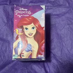  DISNEY PRINCESS Ariel LITTLE MERMAID SPRAY 3.4 NEW IN BOX Collector SQUISHED BOX