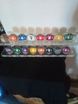 Playboy pool ball set