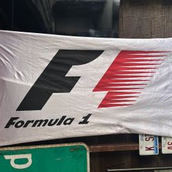 Formula 1 Flag - Fabric (33”x59”)