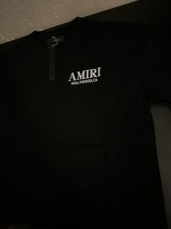 Amiri black bones tee