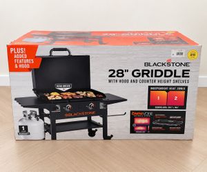 New! Blackstone Griddle with Hood