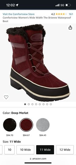 Comfortview Weather Brienne Boots - Size 11W