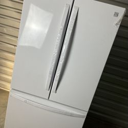 Glossy White Refrigerator 