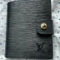 Lv Louis Vuitton Wallet Black Unisex