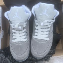 Wolf Grey Jordan 5