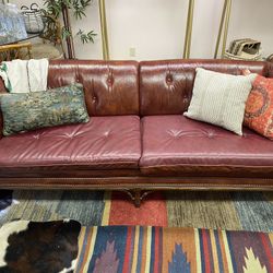 MCM Leather Couch