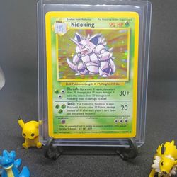 Pokemon 1999 Holo Nidoking Lp Base