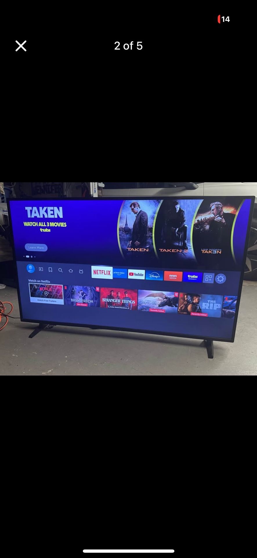 58 inch Insignia Class LED 4K UHD Smart Fire TV Edition TV