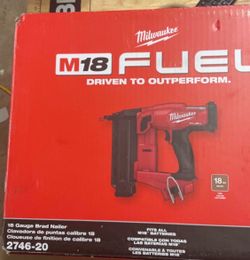 Milwaukee M18 FUEL 18GA Brad Nailer (2746-20) – Used, Works