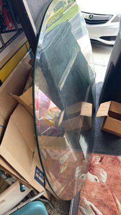 Tempered Glass Table Top, 54” Diameter, 1/2” Thick