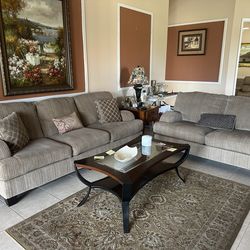 Sleeper Sofa and Loveseat