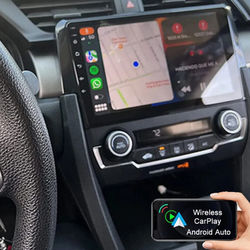 Honda Civic 2016-2020 Apple Carplay Android Auto Car Stereo GPS Navi Android 15