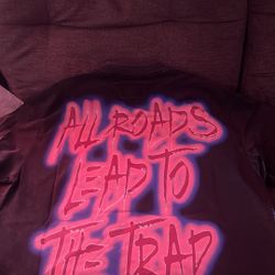 Godspeed Shirt Mens, Black And Purple, Medium