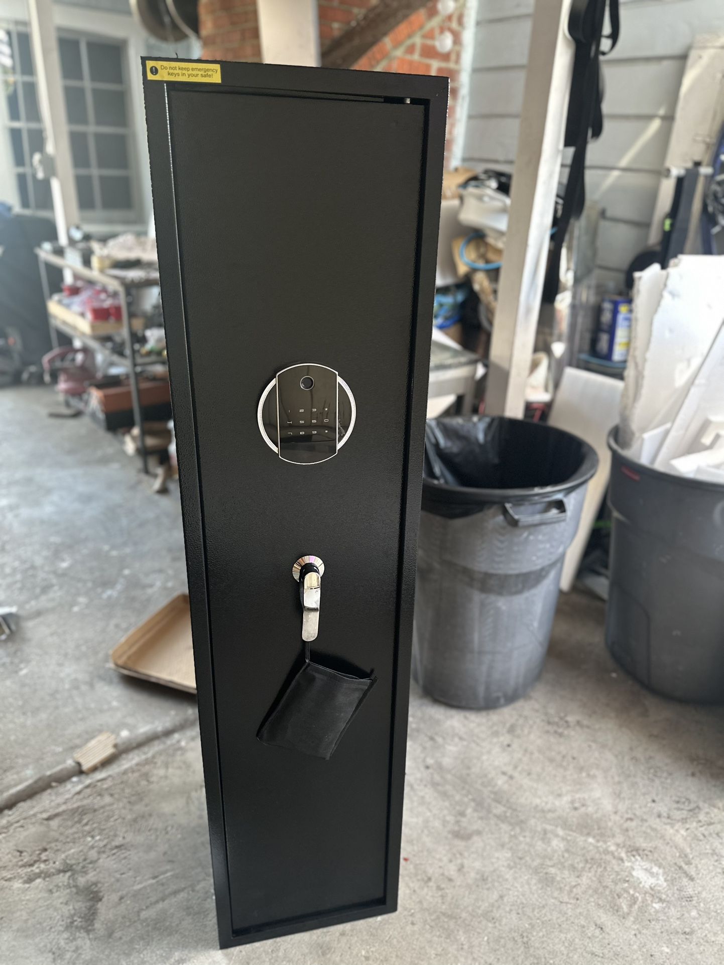 Large Capacity Quick Access Fingerprint Gun Safe,4-5 Gun