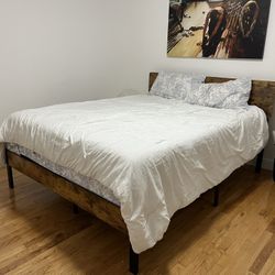 Bed With Frame Needs To Go!!!