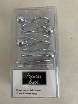 Shower Curtain Hooks (New)