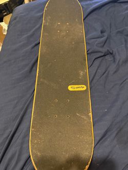 1980s Vintage Gotcha Classic Skateboard 30 Inch Used No Wheels See Pics